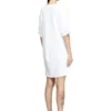 d-eivor T-shirt dress with tie front