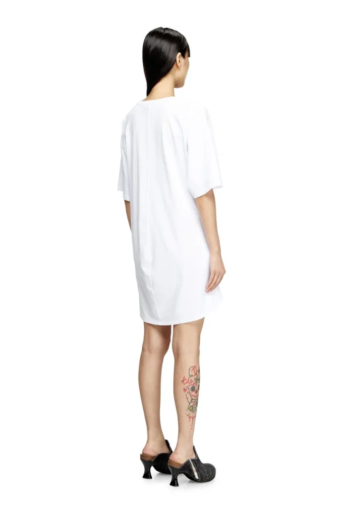 d-eivor T-shirt dress with tie front