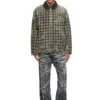 d-elmo-fsh Jacket in houndstooth-weave denim