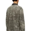 d-elmo-fsh Jacket in houndstooth-weave denim