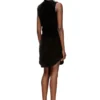 d-enea Cotton mini dress with front zipper