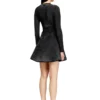 d-eopre Short dress in marbled scuba