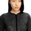 d-eopre Short dress in marbled scuba