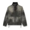 d-flow-s3 Denim top with mock neck