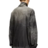 d-flow-s3 Denim top with mock neck