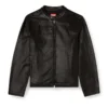 d-glory jogg Moto jacket in shiny coated JoggJeans