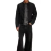 d-glory Moto jacket in clean-wash denim