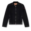 d-glory Moto jacket in clean-wash denim