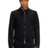 d-glory Moto jacket in clean-wash denim