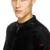 d-glory Moto jacket in clean-wash denim
