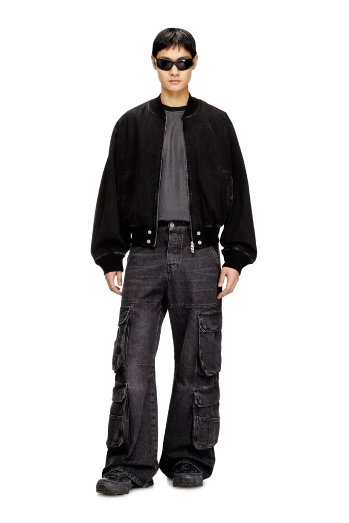 d-guz Bomber jacket in denim