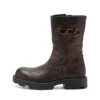 d-hammer bkr d w D-Hammer-Biker boots in distressed crackled suede
