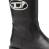 d-hammer bkr d w D-Hammer-Biker boots in shiny leather