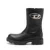 d-hammer bkr d w D-Hammer-Biker boots in shiny leather