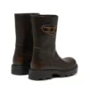 d-hammer bkr d w D-Hammer-Cut-out leather boots with oxidised hardware