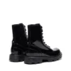 d-hammer bt D-Hammer-Combat boots in glossed leather