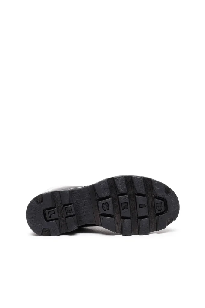 d-hammer bt D-Hammer-Combat boots in glossed leather