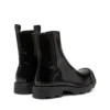 d-hammer bt zip d D-Hammer-Leather Chelsea boots with Oval D toe caps