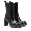 d-hammer ch d w D-Hammer-High-heel boots with Oval D plaque
