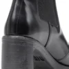 d-hammer ch d w D-Hammer-High-heel boots with Oval D plaque