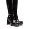 d-hammer d hb w D-Hammer-High-heel boots in brushed leather