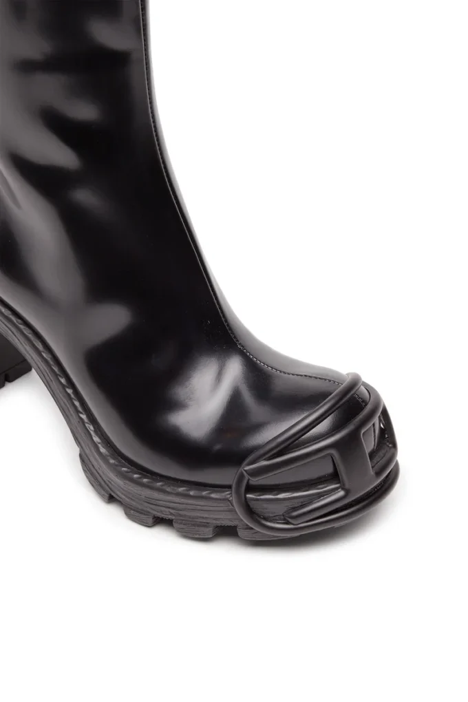 d-hammer d hb w D-Hammer-High-heel boots in brushed leather