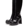 d-hammer d hb w D-Hammer-High-heel boots in brushed leather
