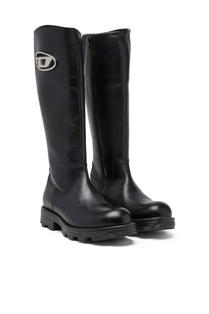 d-hammer hb d w D-Hammer-Leather knee-high boots