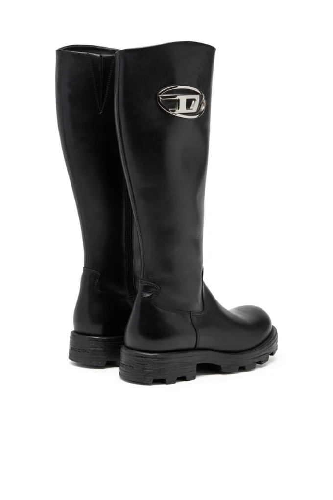 d-hammer hb d w D-Hammer-Leather knee-high boots