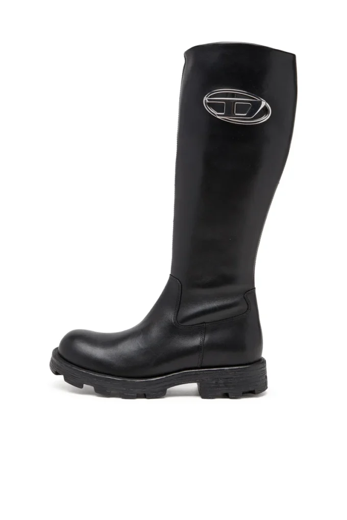 d-hammer hb d w D-Hammer-Leather knee-high boots
