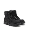d-hammer lace up D-Hammer-Combat boots in denim and leather