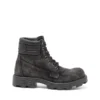 d-hammer lace up w D-Hammer-Combat boots in denim and leather