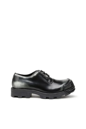 d-hammer so d D-Hammer-Derby shoes in shiny two-tone leather