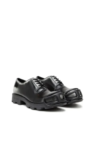 d-hammer so d D-Hammer-Derby shoes in shiny two-tone leather