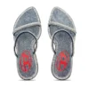 d-havanna sdl D-Havanna-Heeled mules in crystal denim