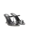 d-havanna sdl D-Havanna-Strappy patent mules with crystals