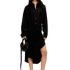 d-iletta-s1 Midi shirt dress with twisted detail