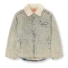 d-ivar-s Jacket in floating-thread jacquard denim