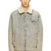 d-ivar-s Jacket in floating-thread jacquard denim