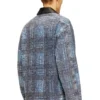 d-ivar-s1 Jacket in graphic bouclé denim