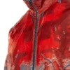 d-krap-fse Jacket in devoré denim with logo