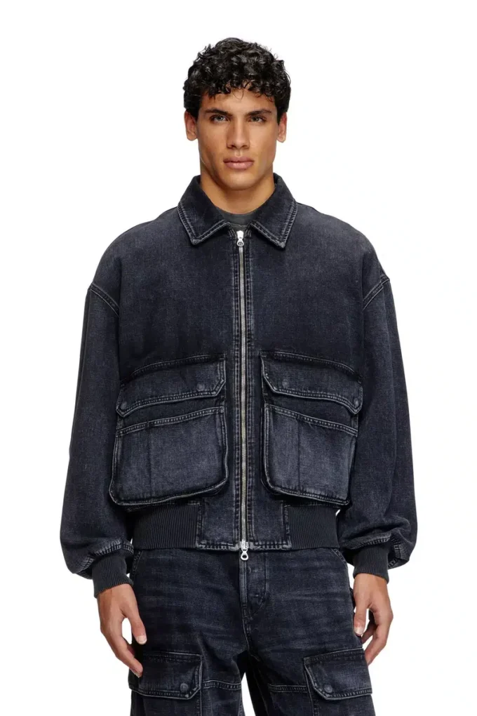 d-kurz Jacket in batavia-weave denim