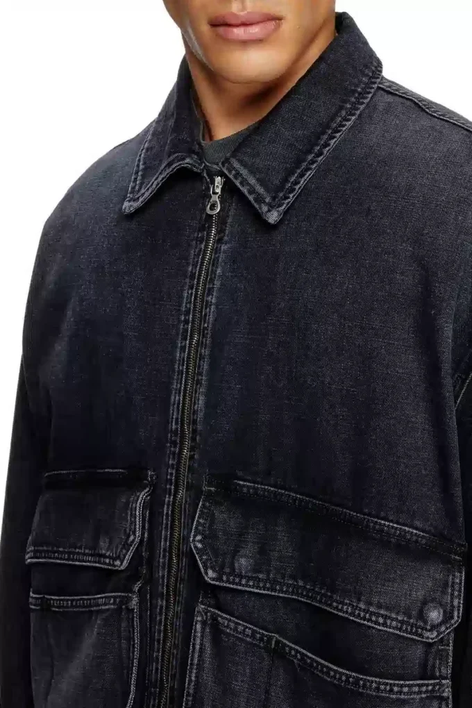 d-kurz Jacket in batavia-weave denim