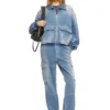 d-kurz Jacket in coloured herringbone denim