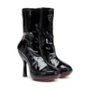 d-lake platform midb zip stretch D-Lake-Platform ankle boots in patent stretch PU