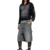 d-livery-short Hemp denim utility shorts