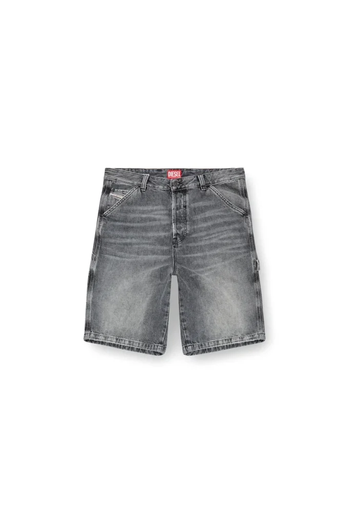 d-livery-short Hemp denim utility shorts
