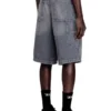 d-livery-w-short Relaxed-fit denim shorts