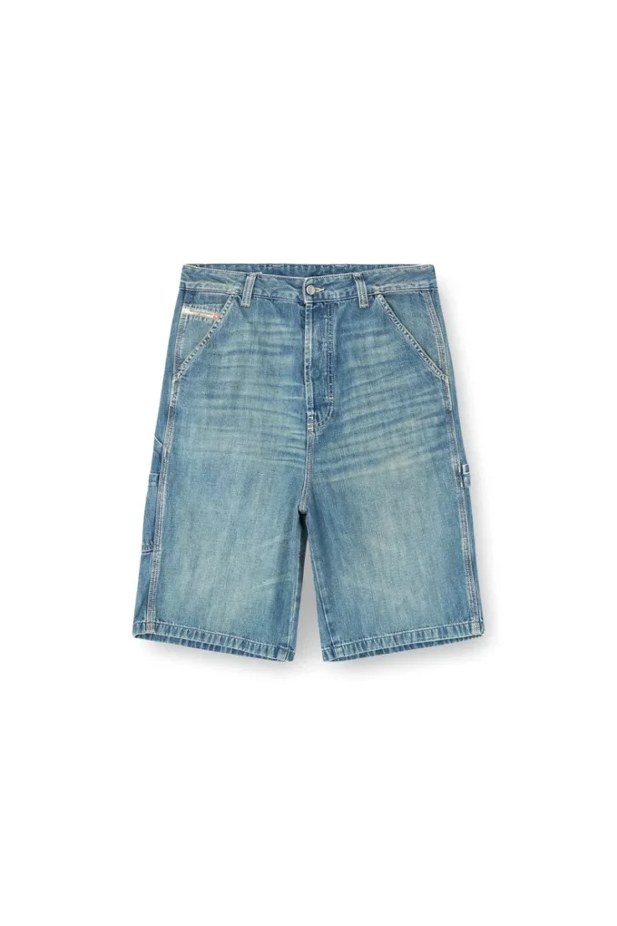 d-livery-w-short Utility-style denim shorts