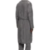 d-matthew-s Trench coat in patterned denim